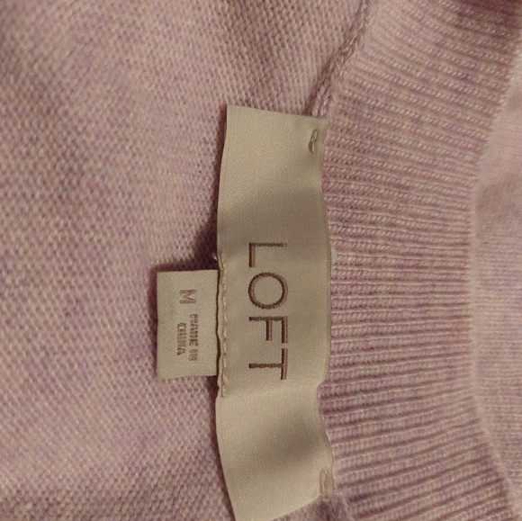 Loft Women's Long Sleeve Crew Neck Sweater - M - Picture 4 of 5